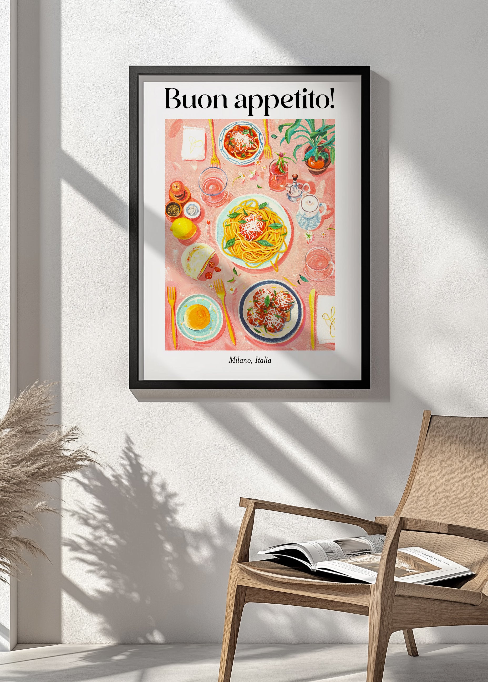 Buon Appetito! A Taste of Milan Print