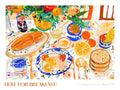 Here For Breakfast Print