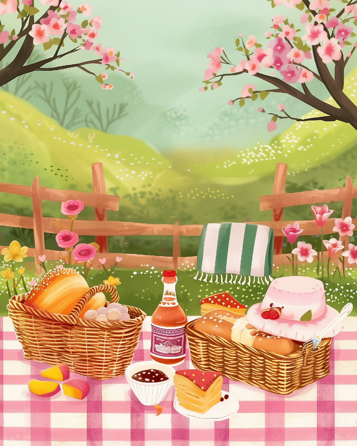 Picnic Afternoon Print