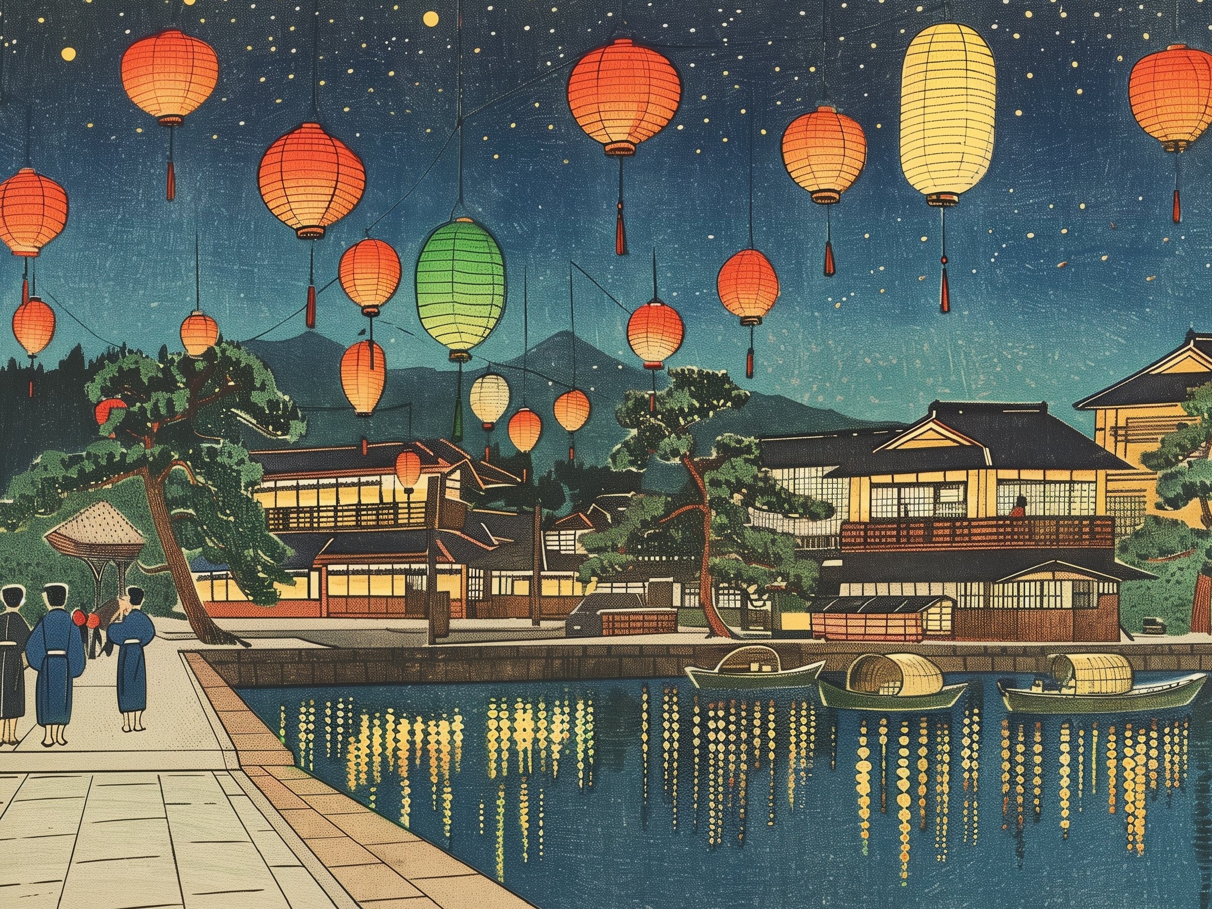 Lantern Festival Print