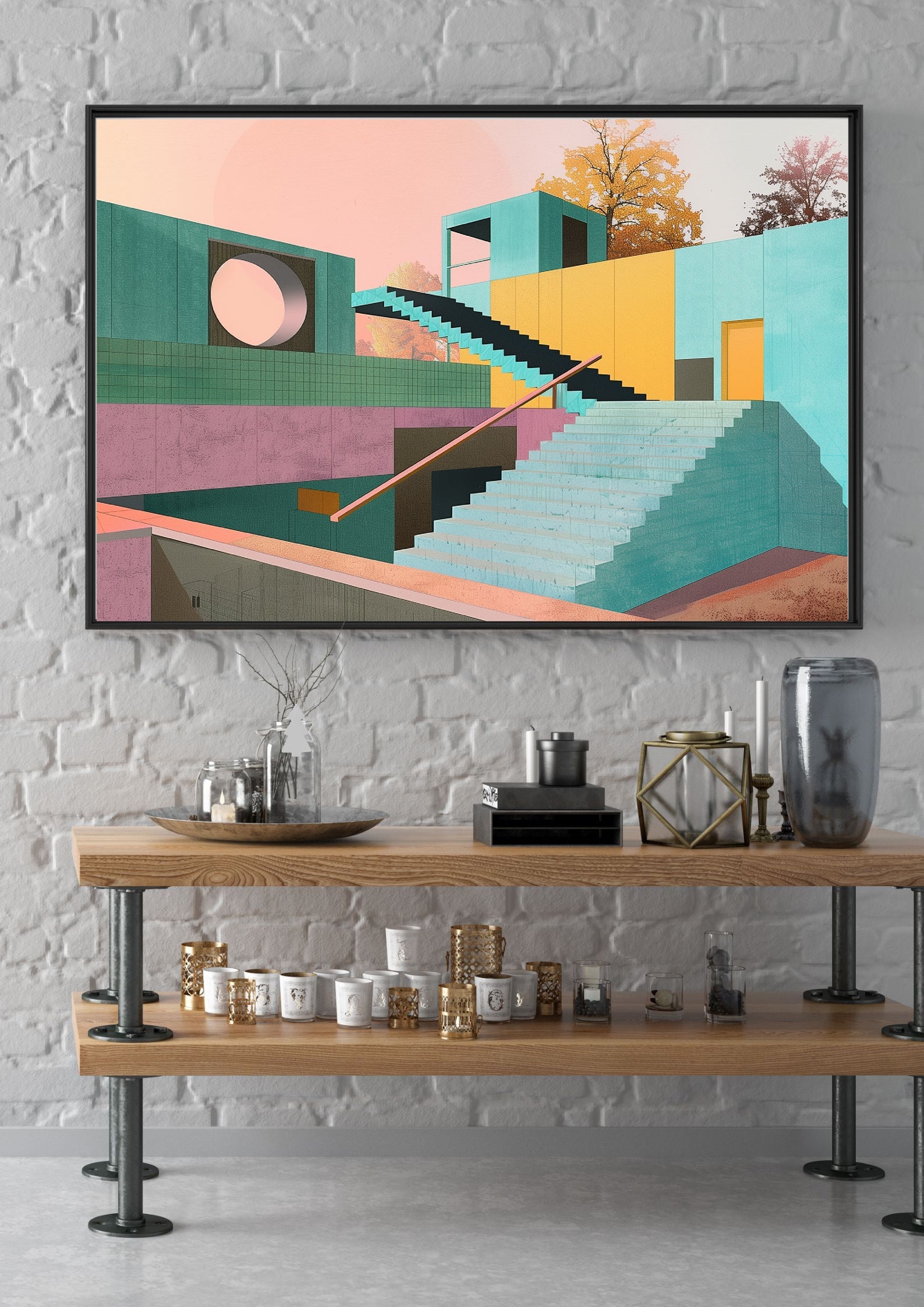 Modern Stairs Print