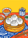 Steamed Buns Print