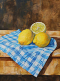 Delightful Lemon Art Print