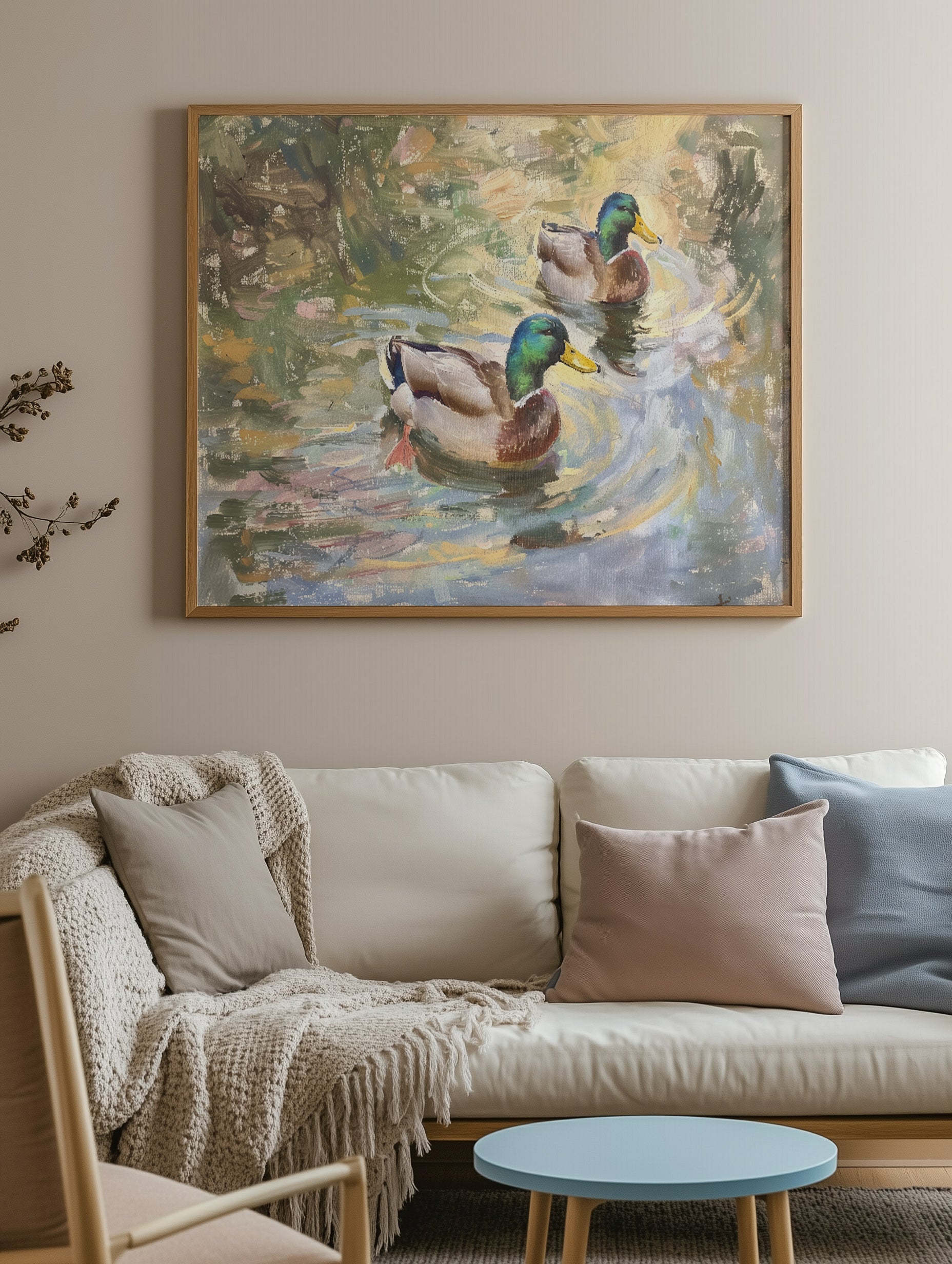 Serene Waters - Duck Art Print