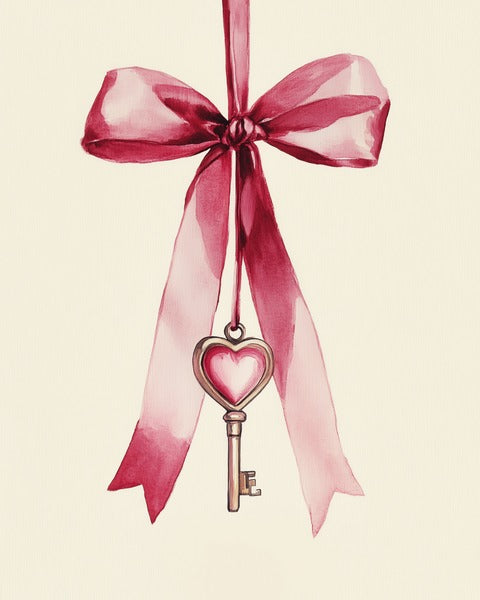 Key to Romance Print