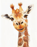 Giraffe Smile Print