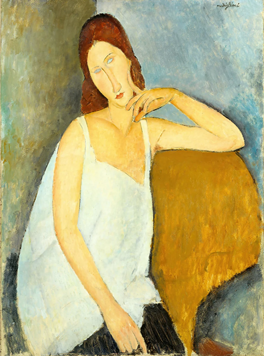 Modern Feminist Painting by Amedeo Modigliani