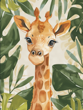 Giraffe Grace Print