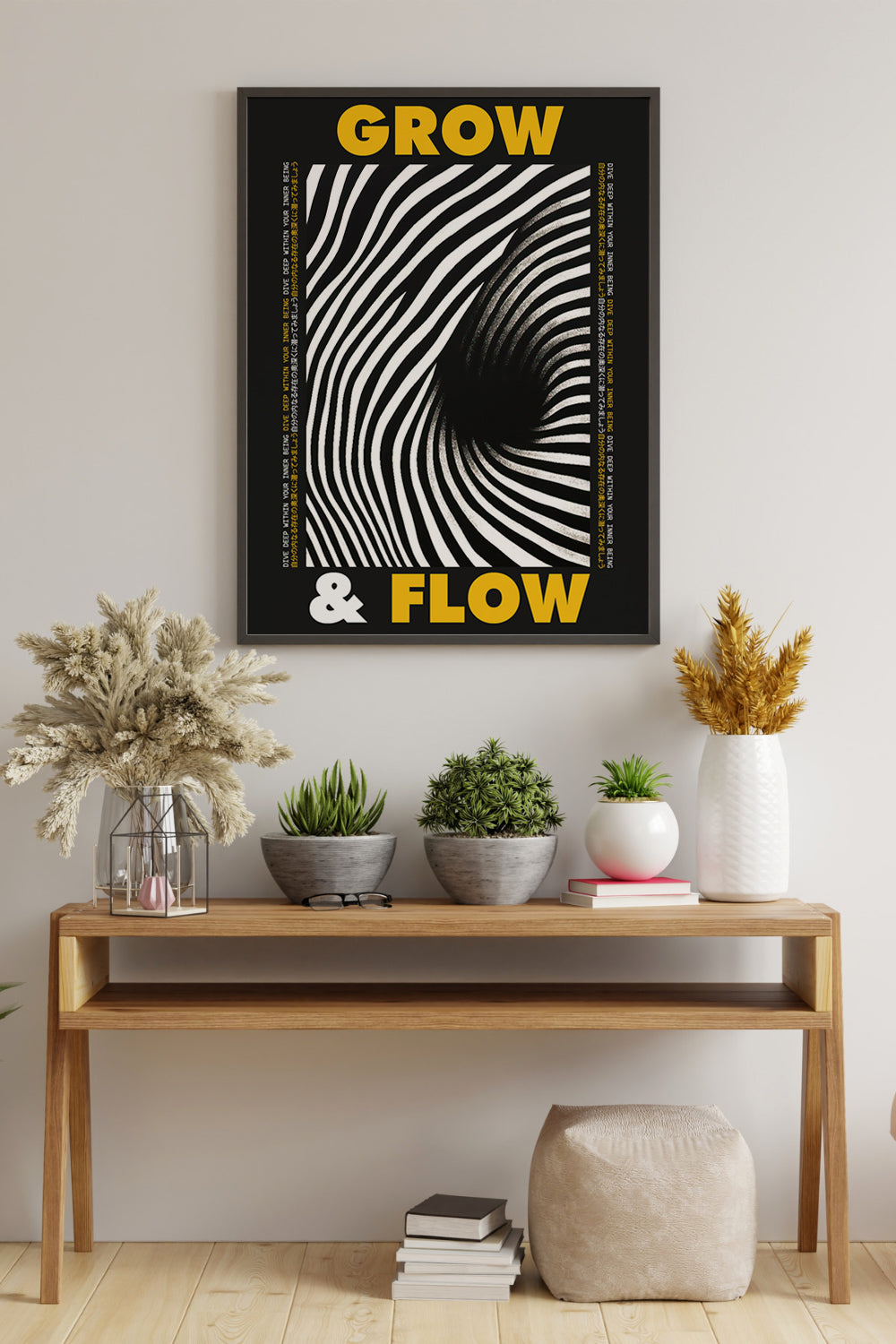 Grow &amp; Flow Kunst