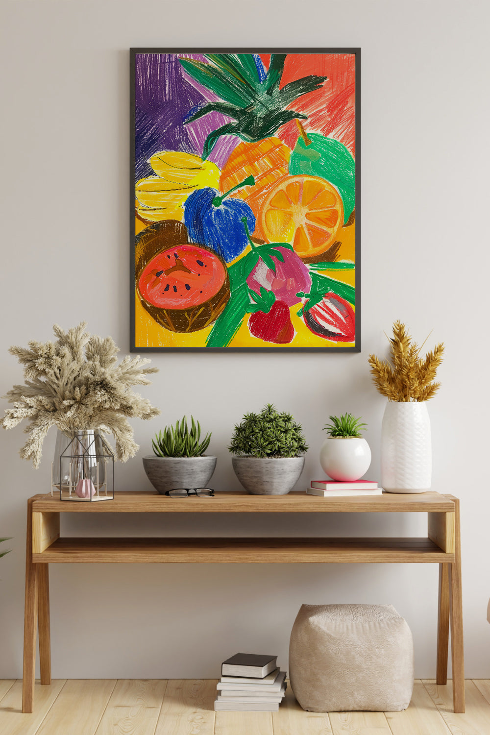 Tropical Fruit Fiesta Print