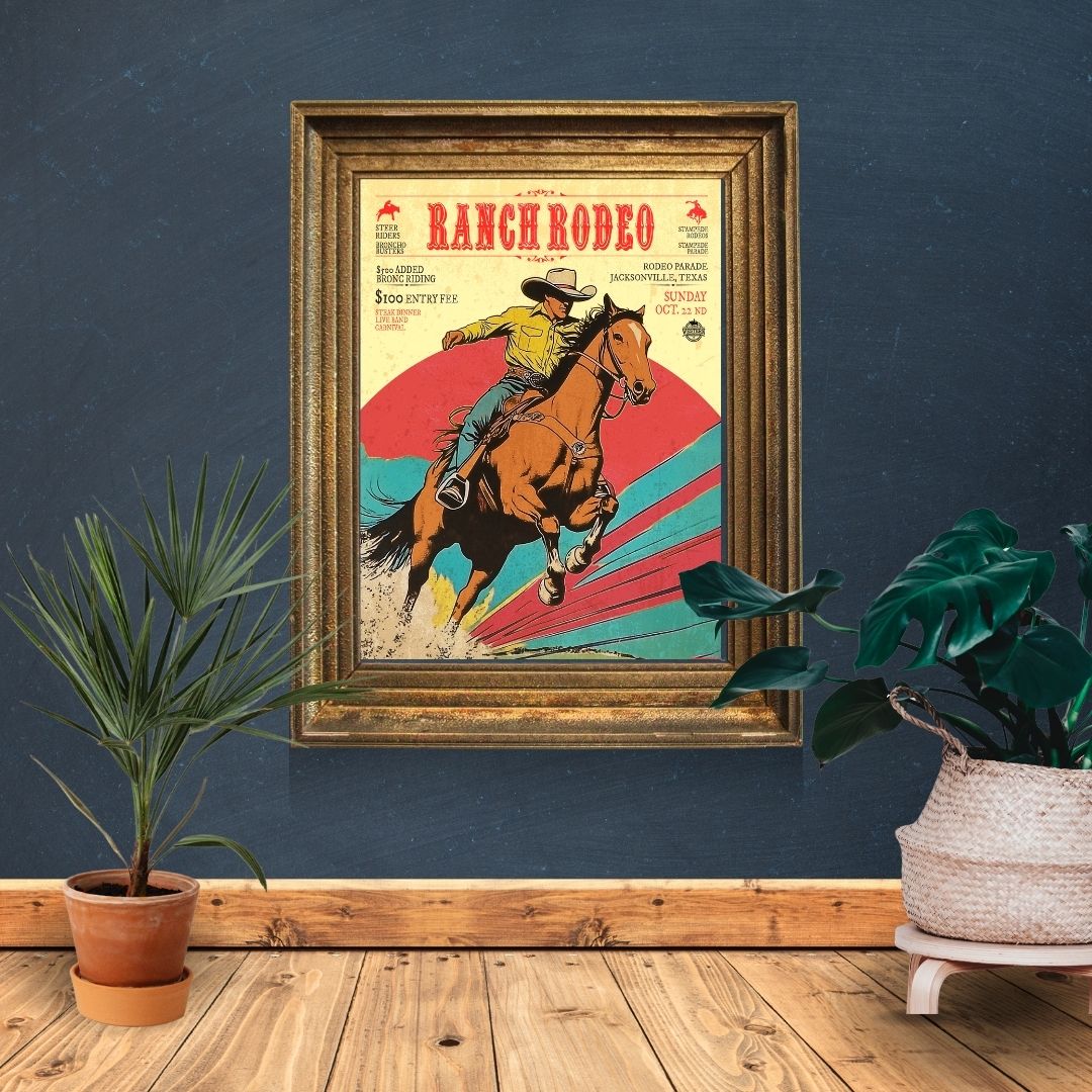 Ranch Rodeo Print