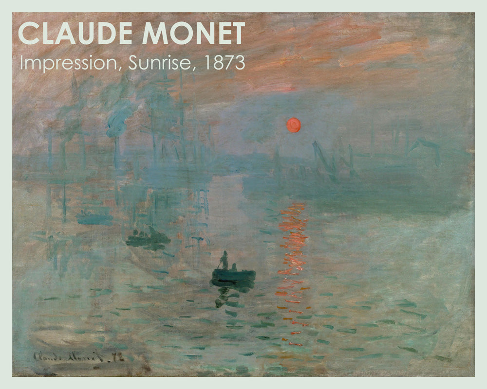 Sunrise by Claude Monet