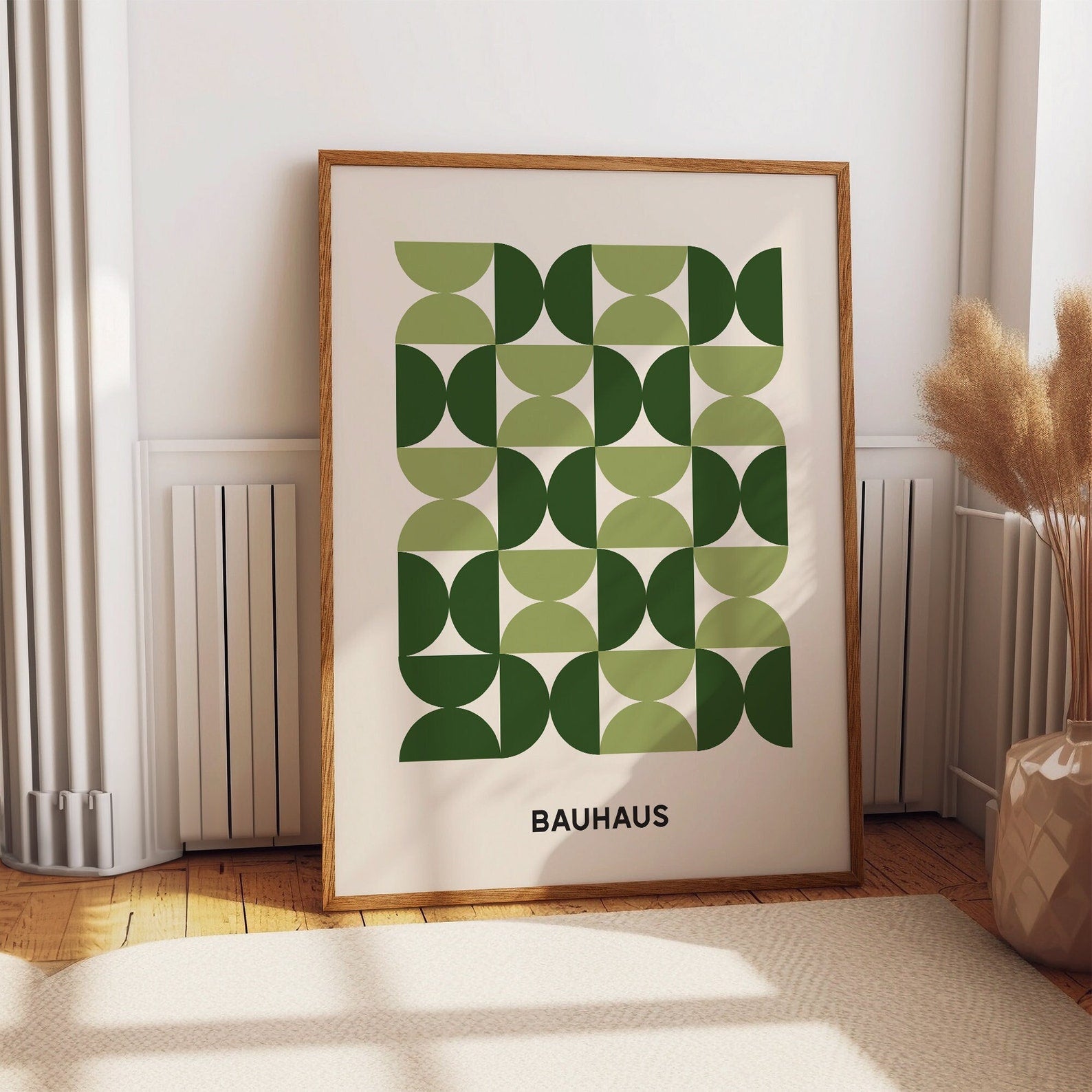 Bauhaus Geometric Wall Art Print