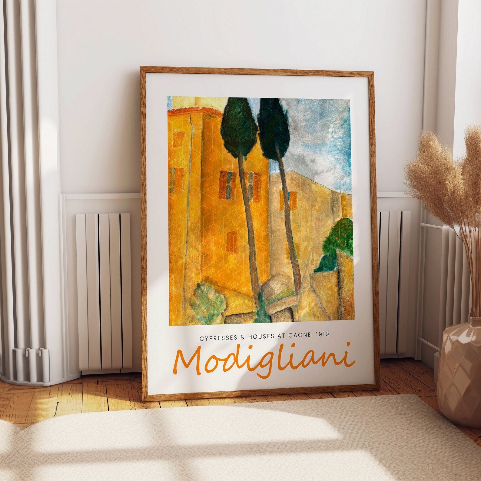 Cypresses By Amedeo Modigliani