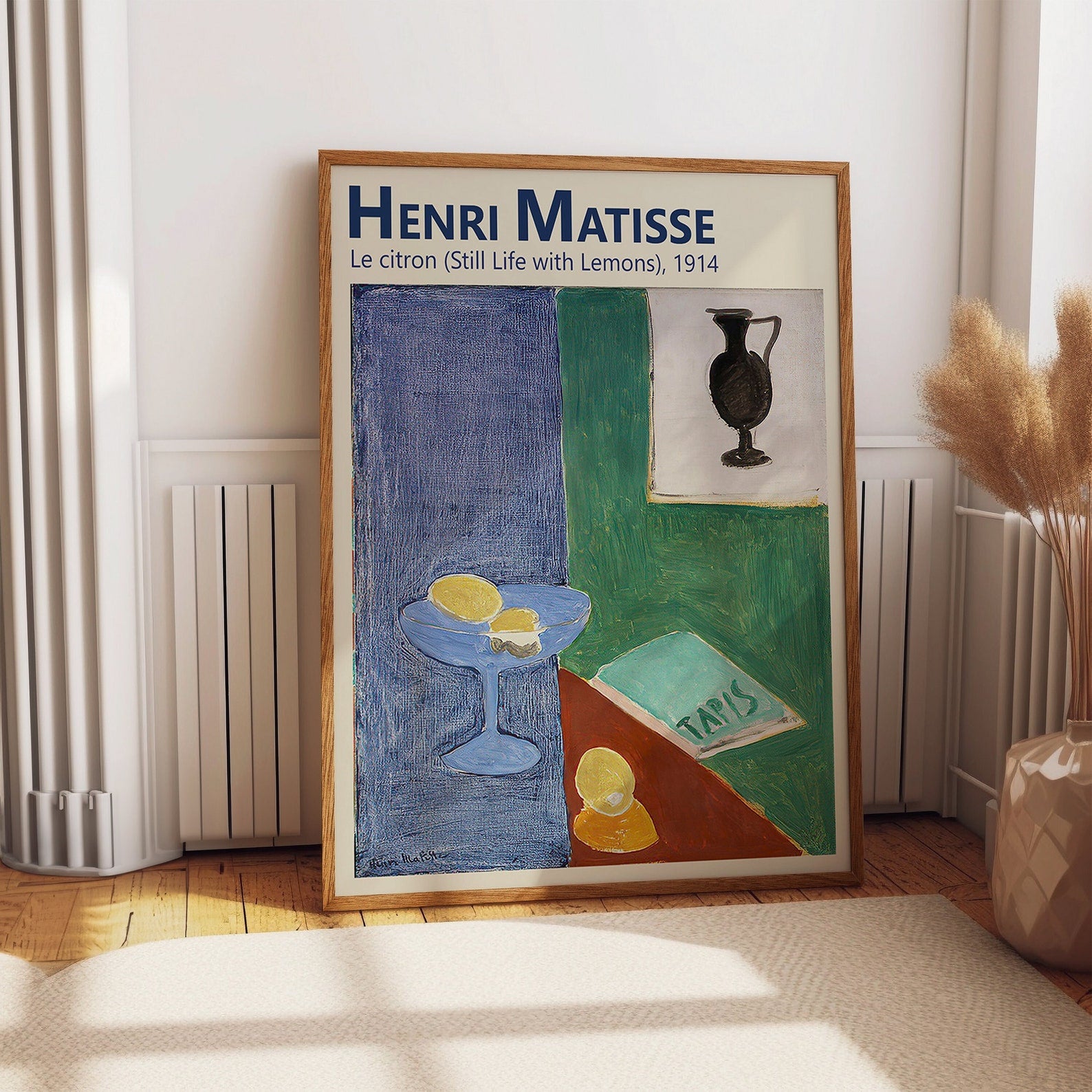 Henri Matisse – Leben mit Zitronen – Kunstdruck