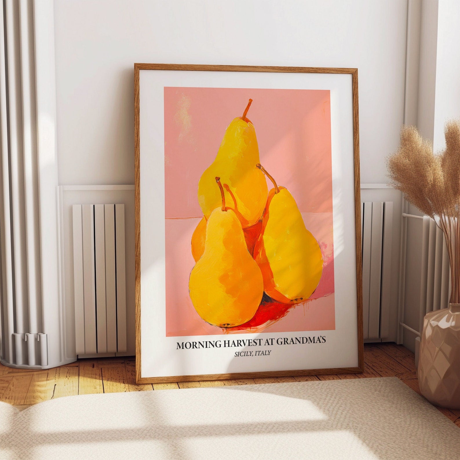 Sicilian Pears Art