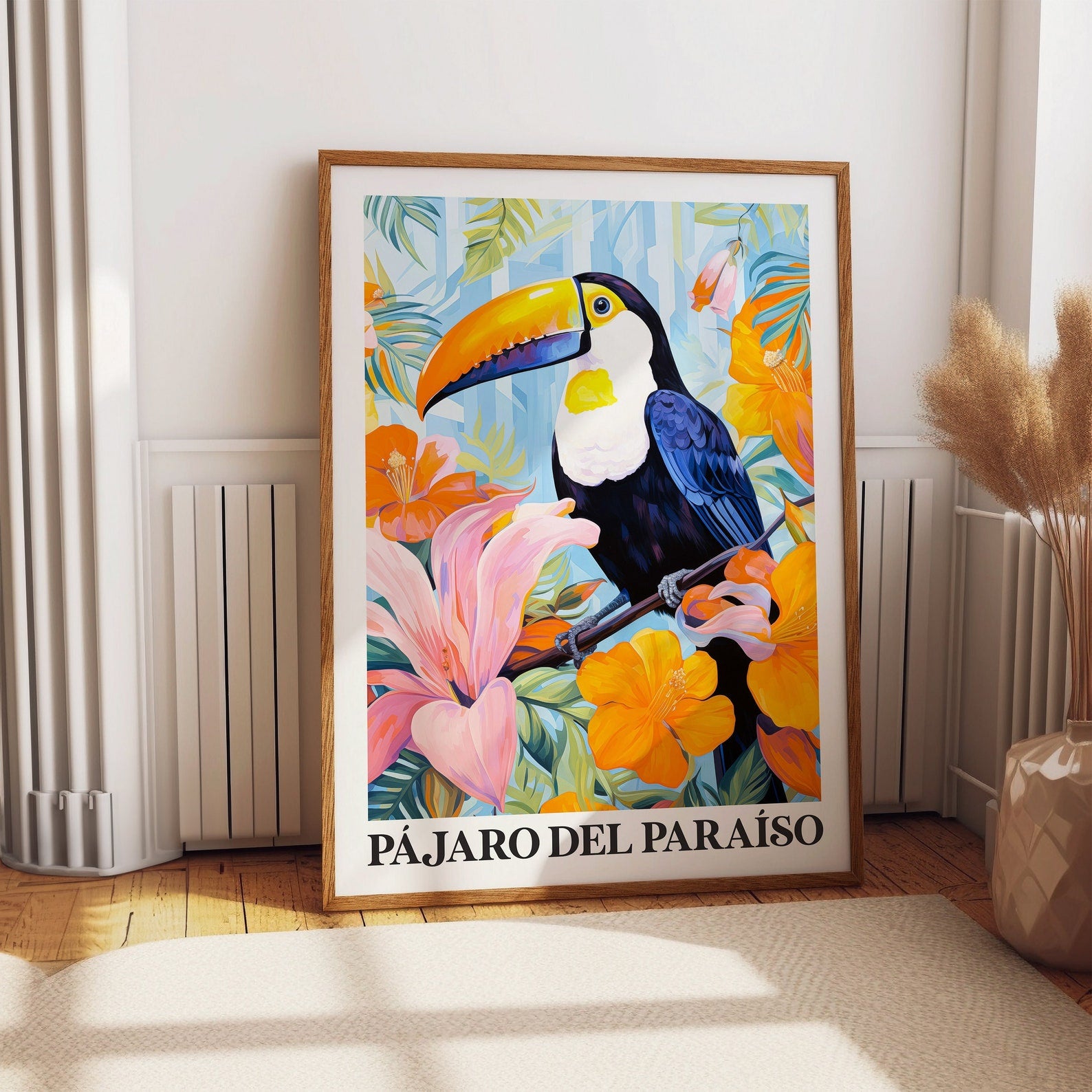 Tropical Paradise Toucan Bird Art